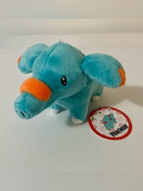 NWT- Pokemon Regular 5" Bag Clip Phanpy Elephant